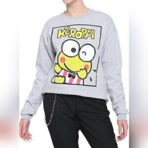 Hot topic Sanrio Keroppi Jumbo Graphic Sweatshirt size M